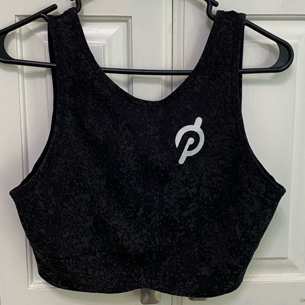 Lululemon x Peloton cropped top (or longer bra).
